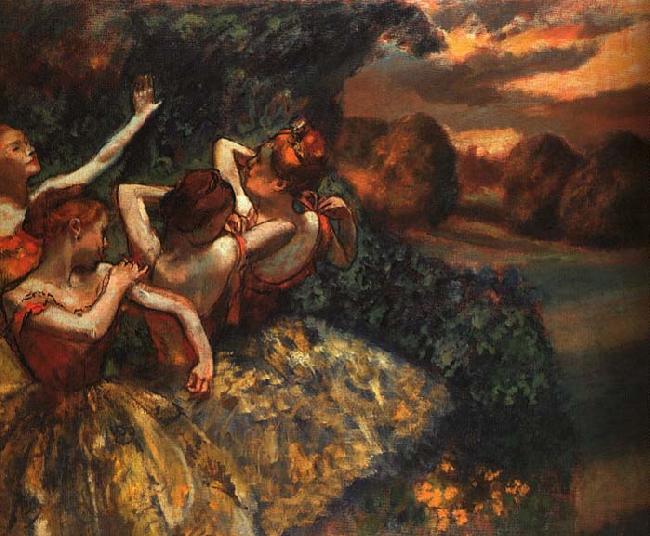 Edgar Degas 1891 Yale Unverstity oil painting image